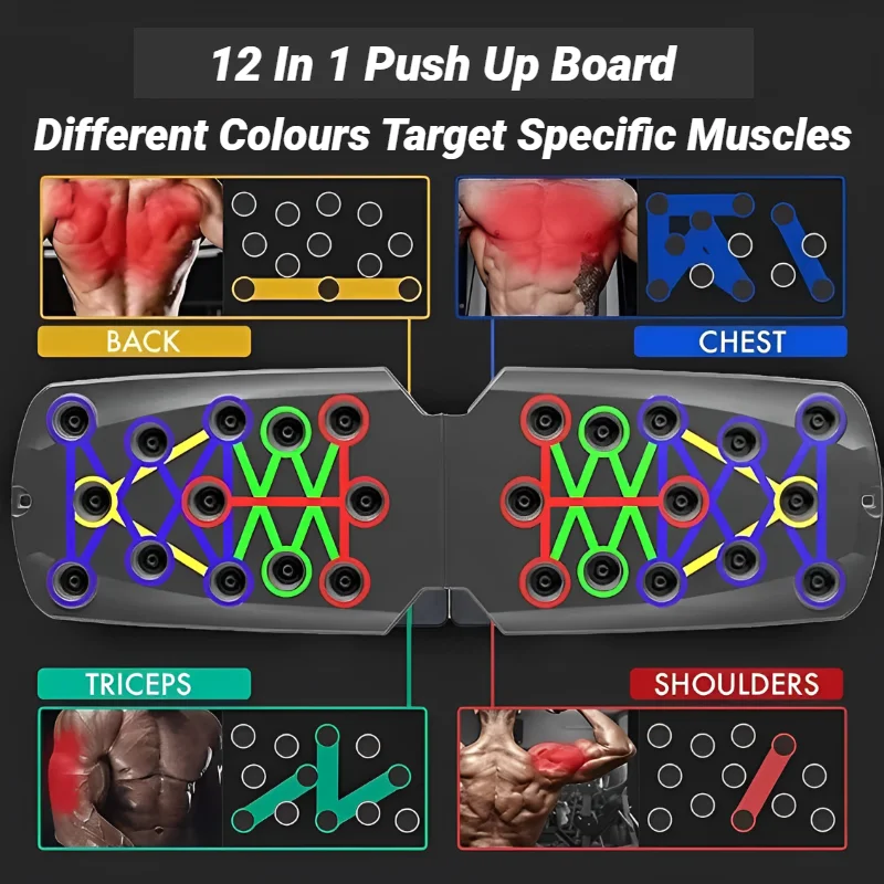 Portable Multifunctional Push  - Push Up Board Foldable Multi Function review and price