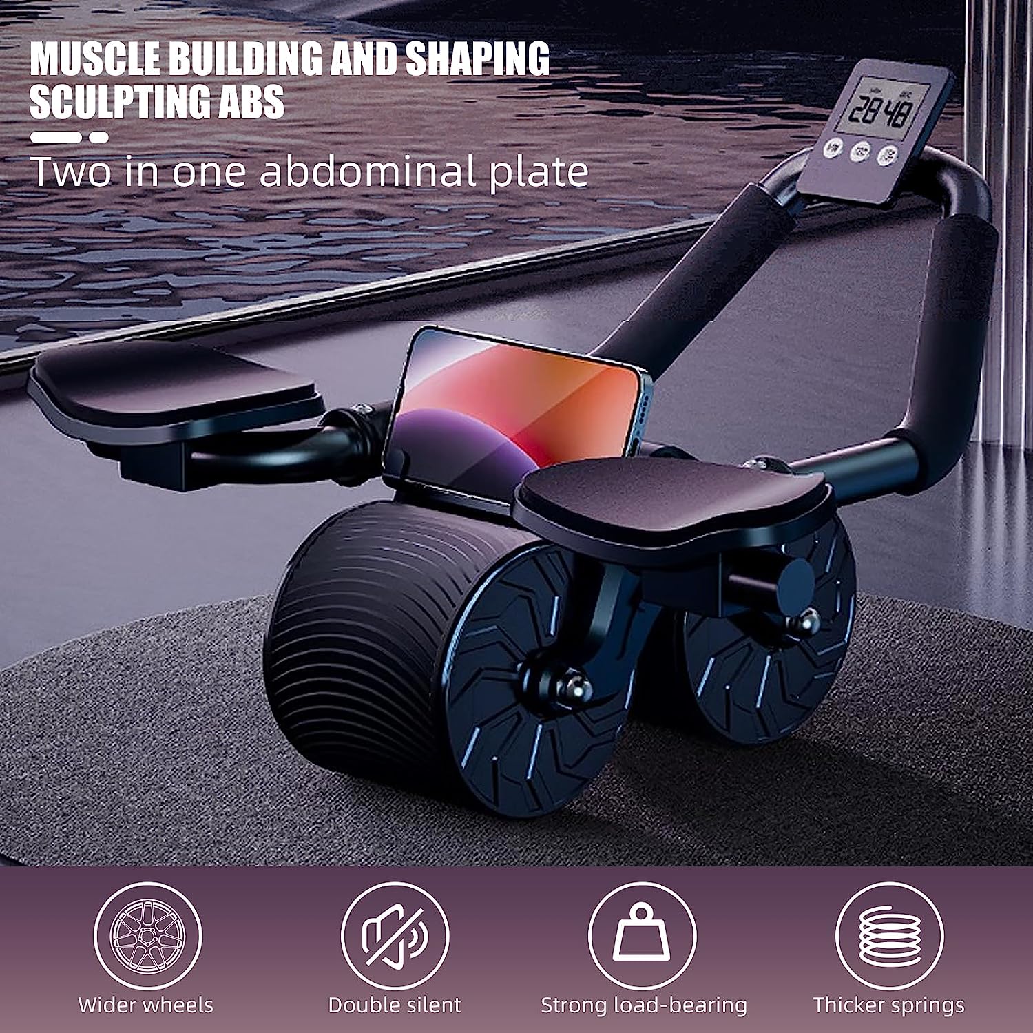 Elbow Support Automatic Reboun - Ab Roller Wheel With Elbow Support review and price