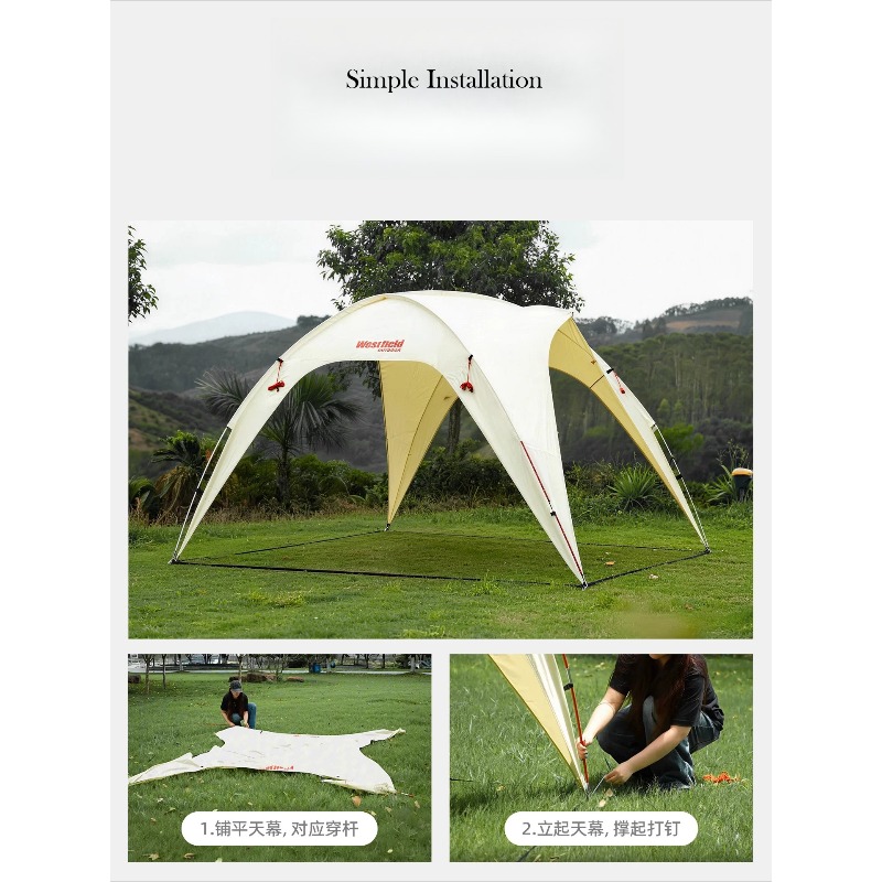 Dome Pop‑up Tent Outdoor Campi - Camping review and price